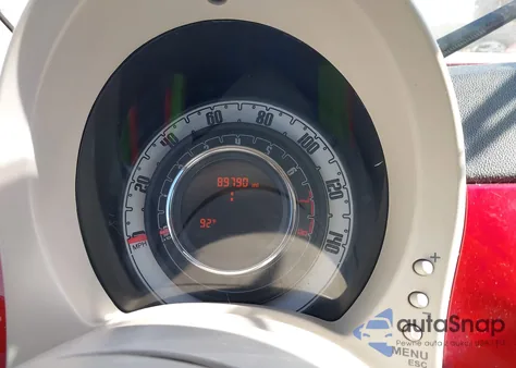 2012 Fiat 500 Pop from USA, damaged, VIN 3C3CFFAR7CT310461